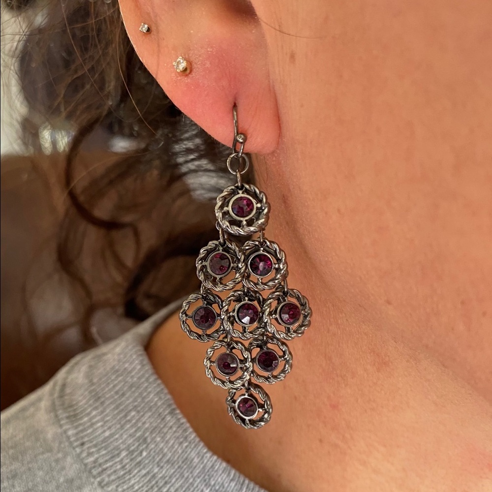 Earrings.